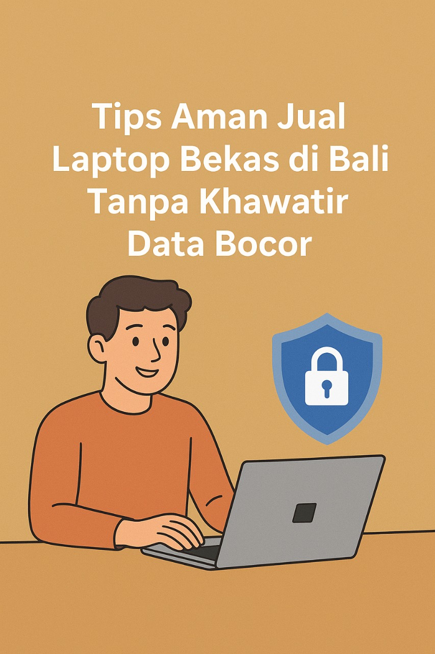 Tips Aman Jual Laptop Bekas di Bali Tanpa Khawatir Data Bocor