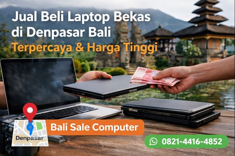 🏆 Jual Beli Laptop Bekas di Denpasar Bali Terpercaya & Harga Tinggi