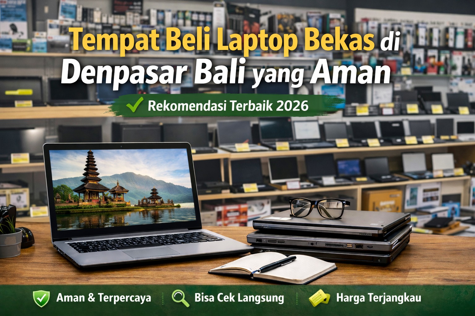 Dimana Beli Laptop Bekas di Bali yang Aman? Ini Tempat Terbaiknya (2026)